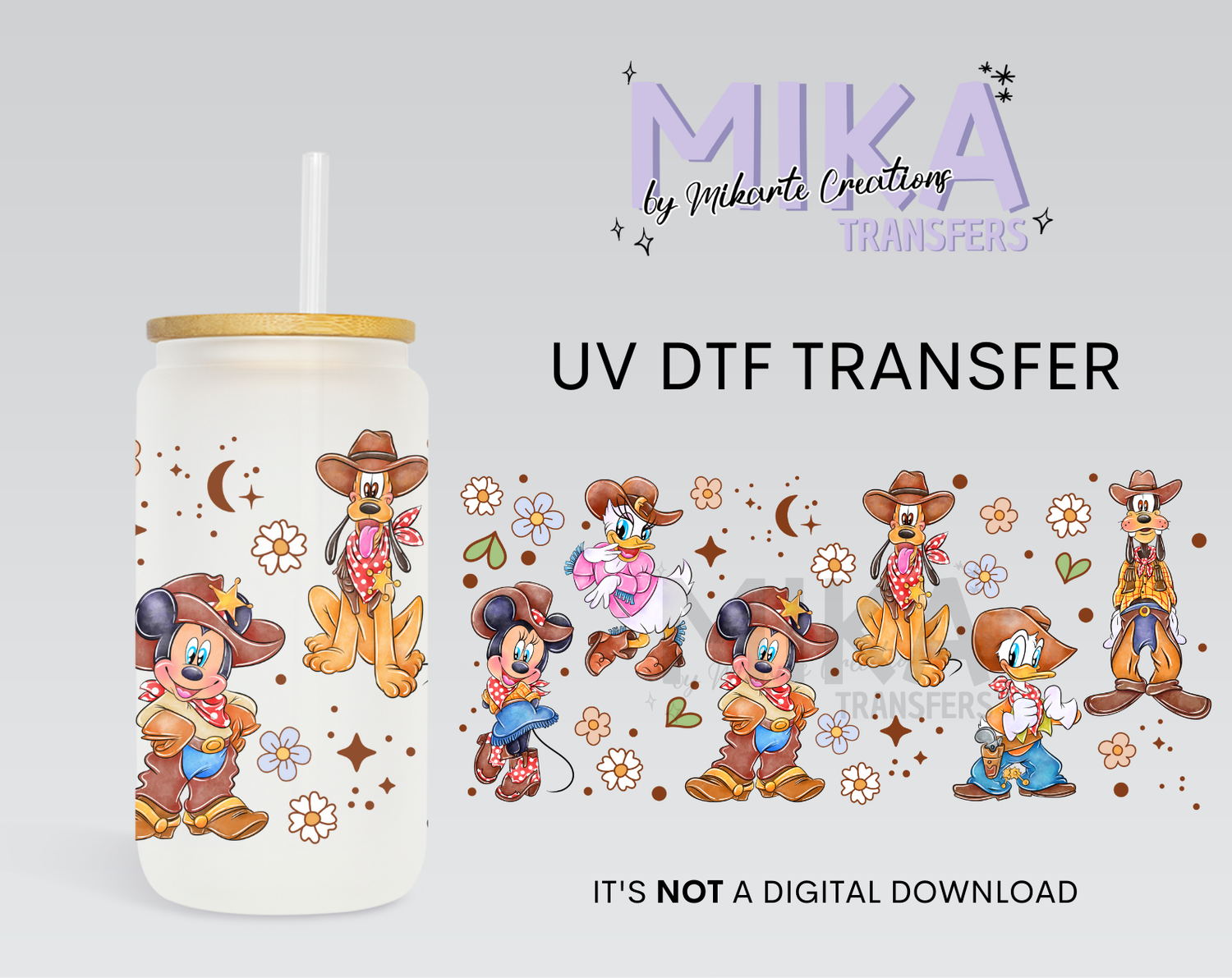 Cow Boy | UV DTF Wrap