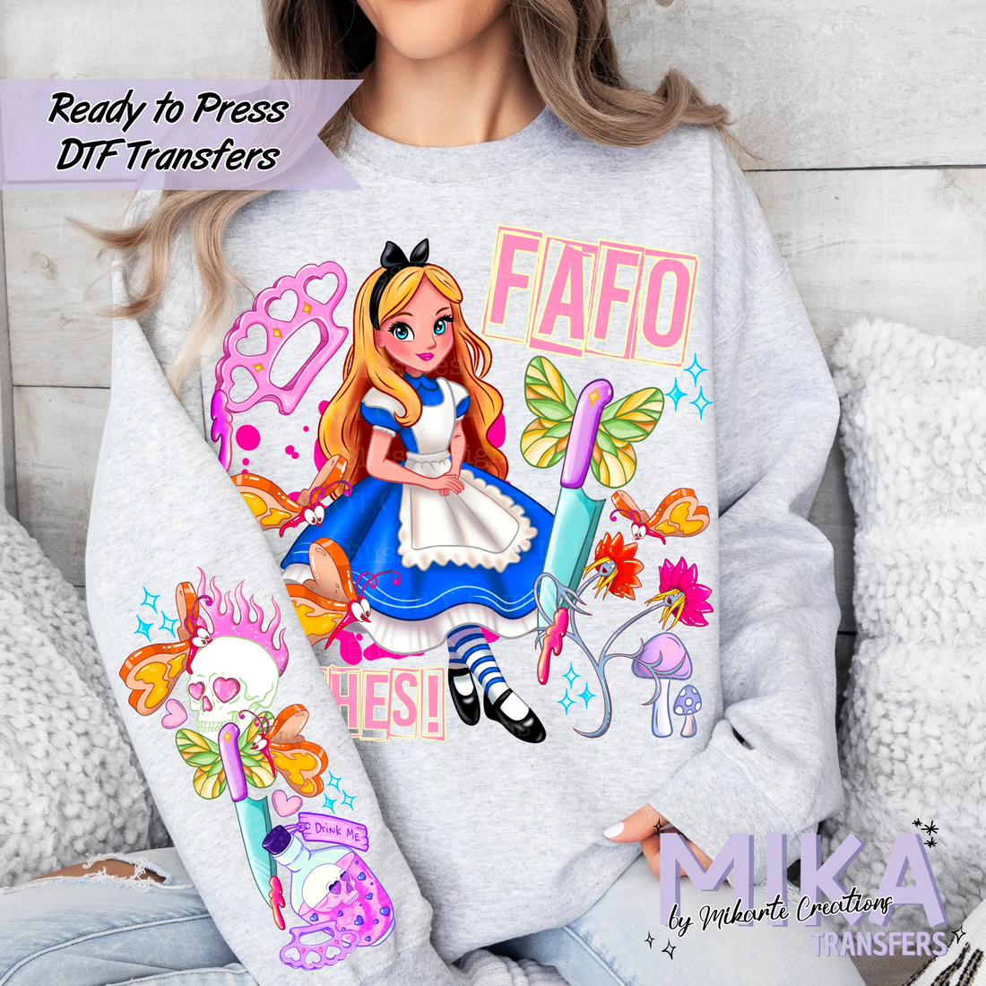 Alice FAFO | DTF Transfer