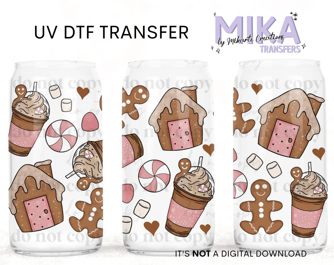 Gingerbread Frappe | UV DTF