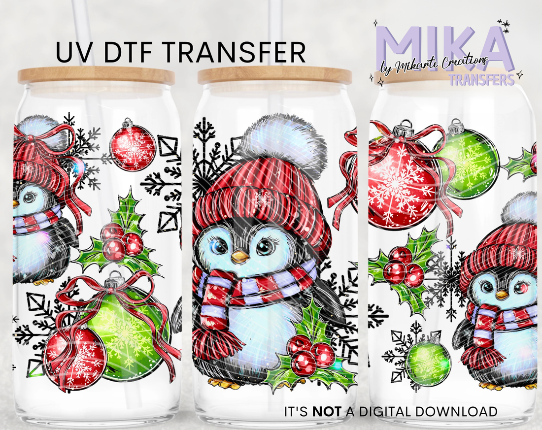 Winter Penguin | UV DTF