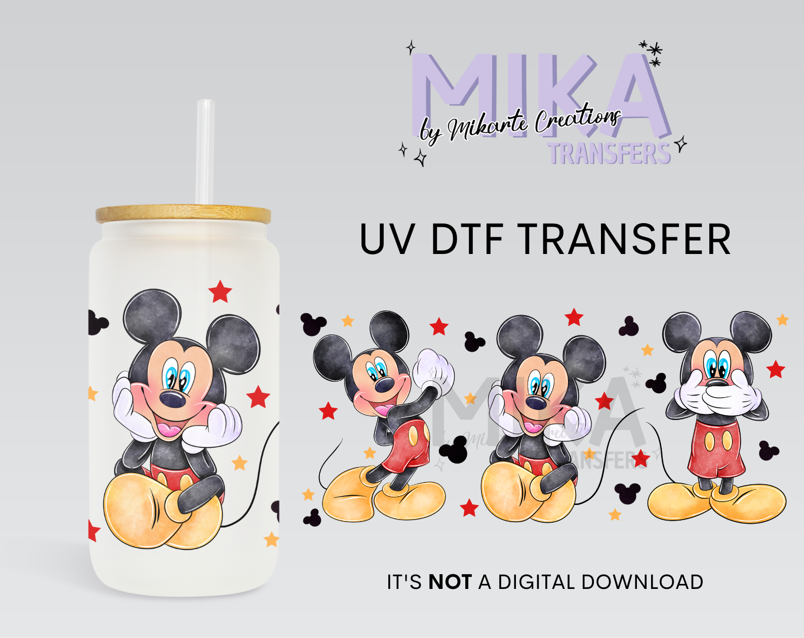 Boy Mouse | UV DTF Wrap