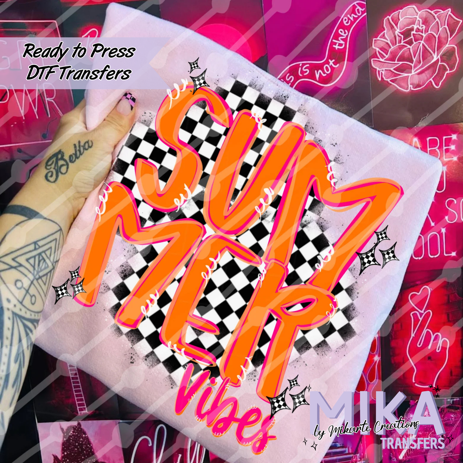Summer Vibes | DTF transfers