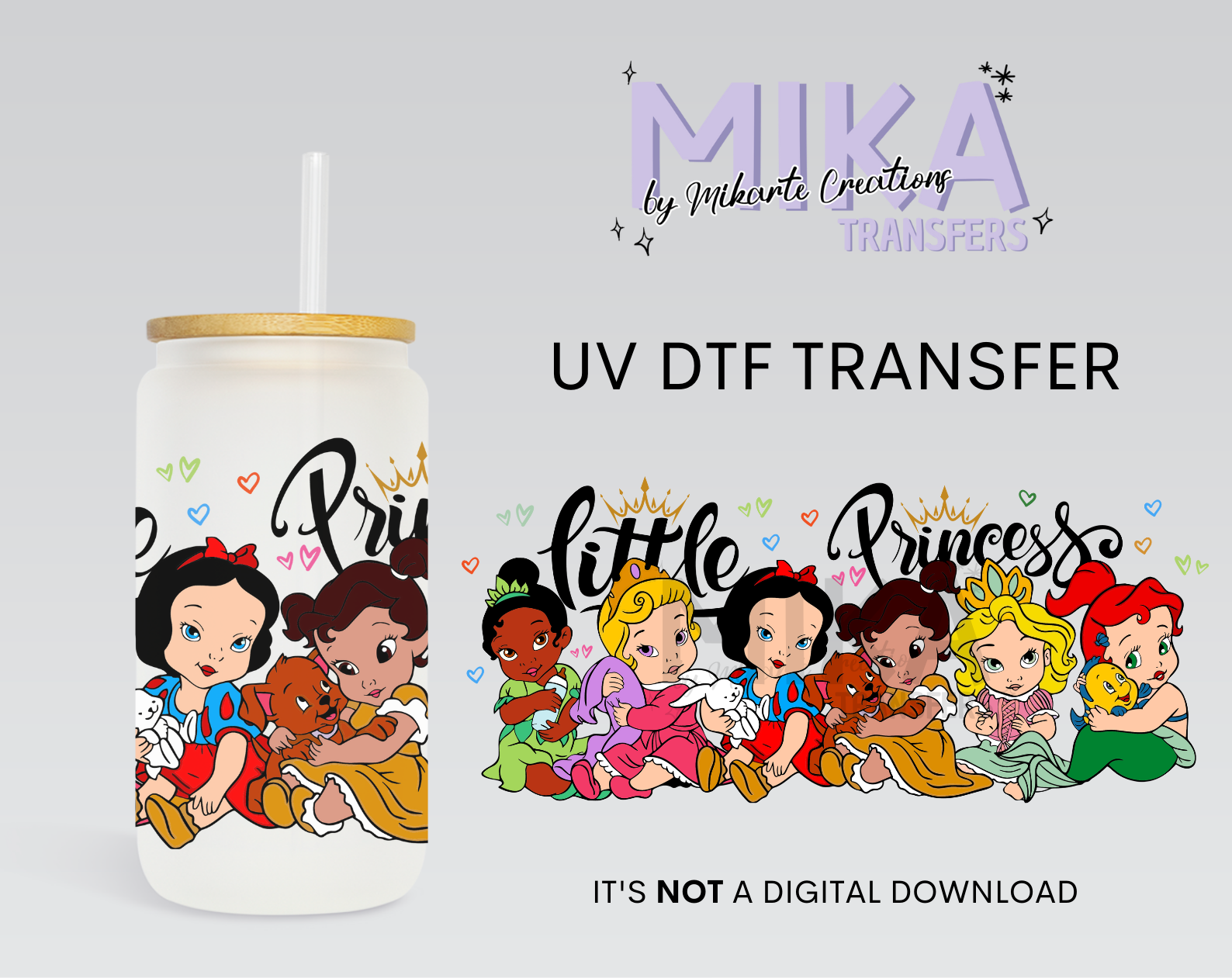 Little Princess | UV DTF Wrap