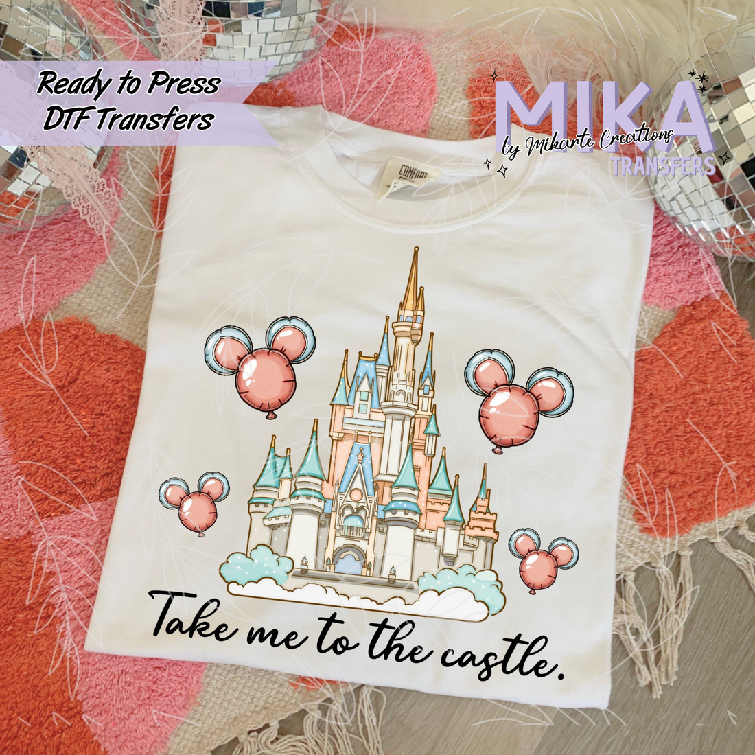 Take Me to the Castle | DTF transfers