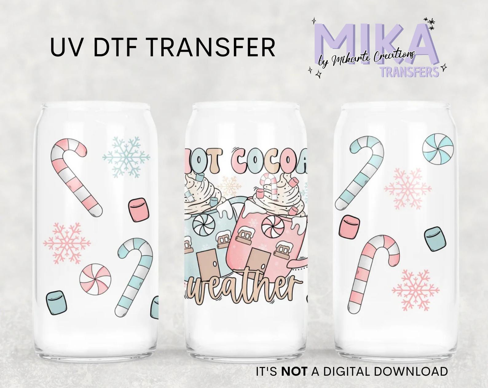 Hot cocoa | UV DTF