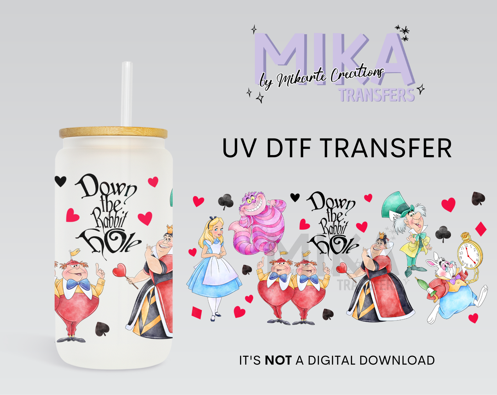 Alicia | UV DTF Wrap