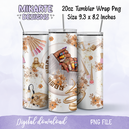 Nails Boss | Tumbler PNG Digital Design
