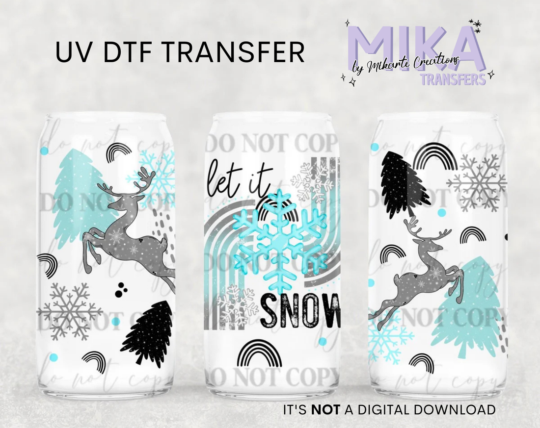 Let it snow | UV DTF