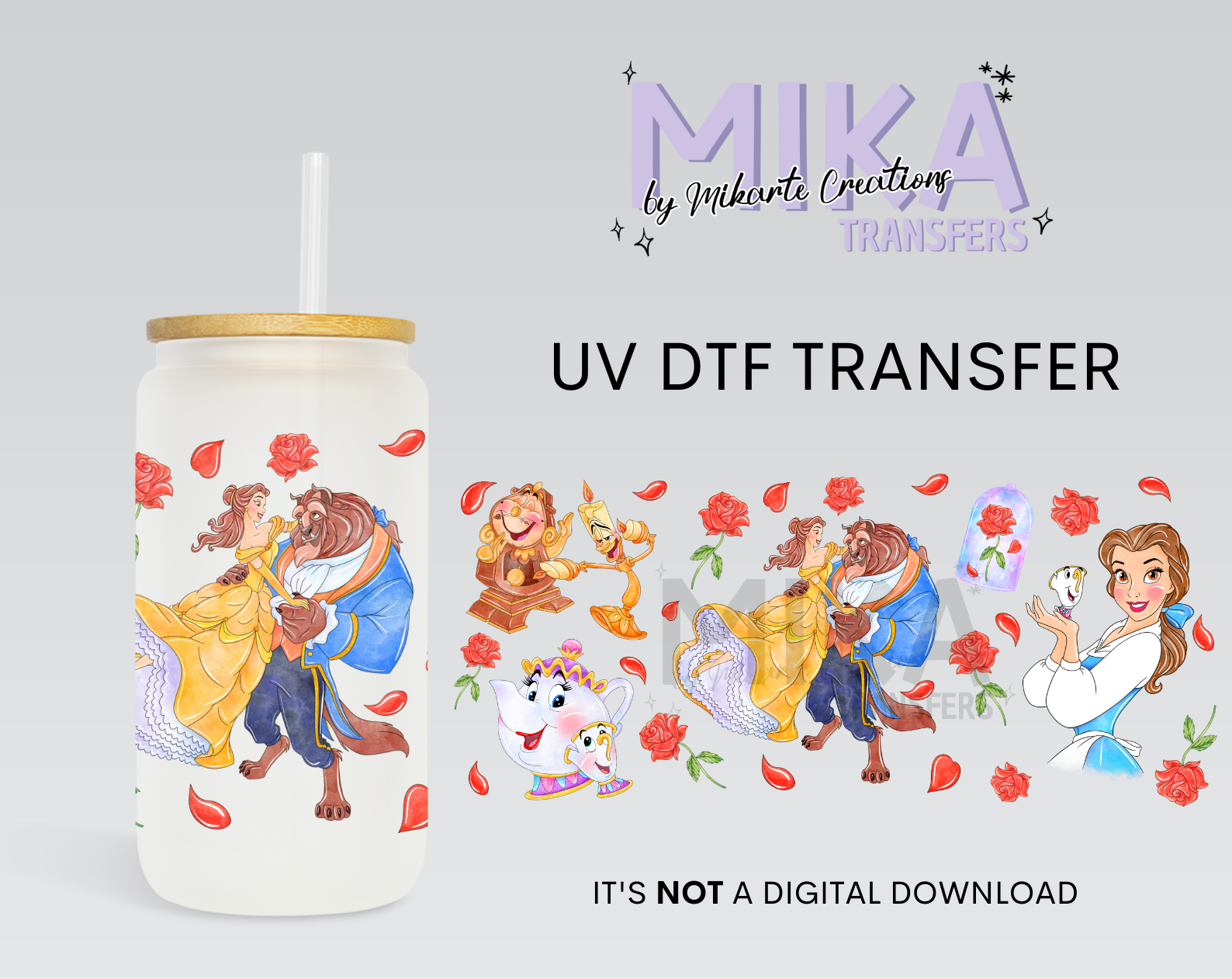 B Princess | UV DTF Wrap