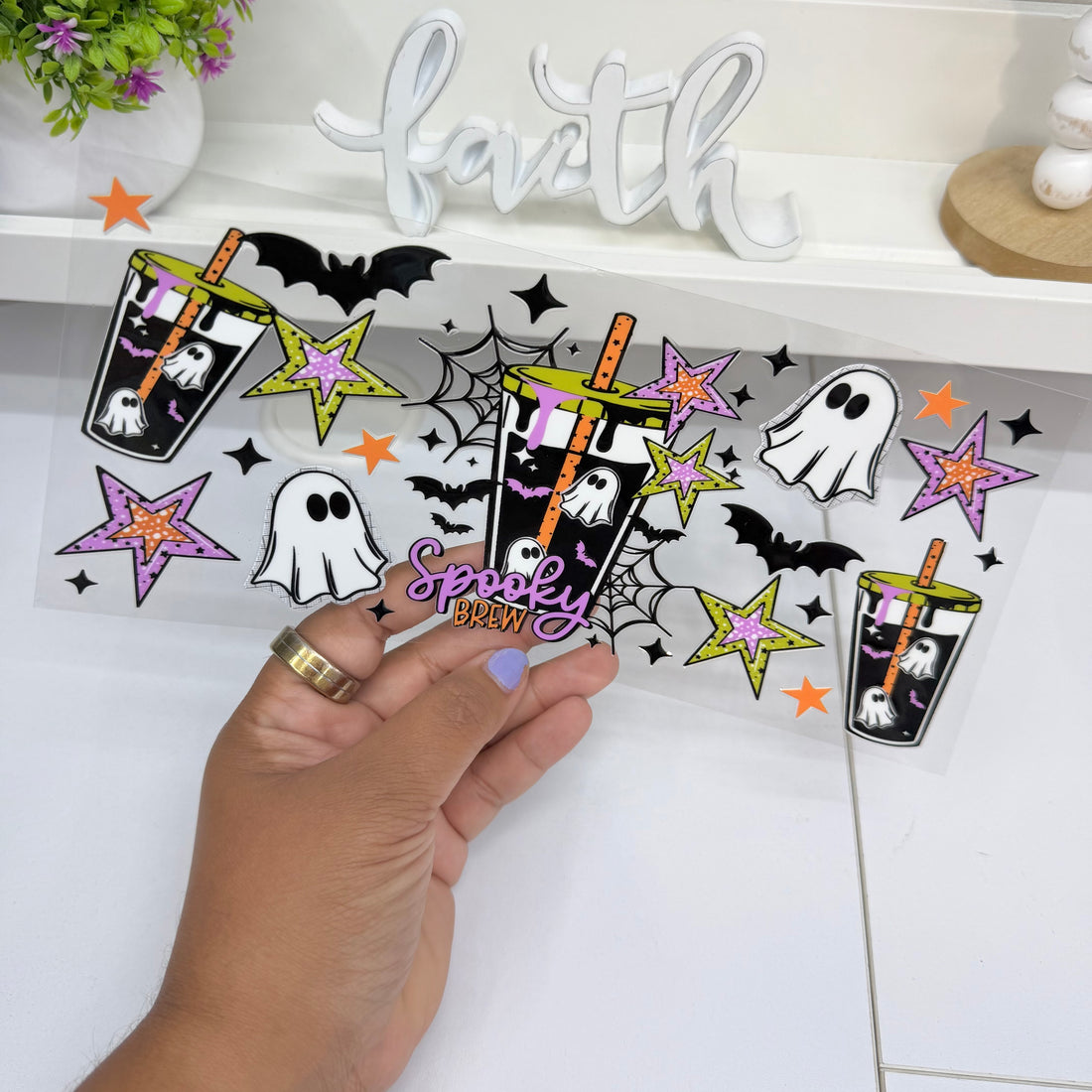 Spooky Brew | UV DTF