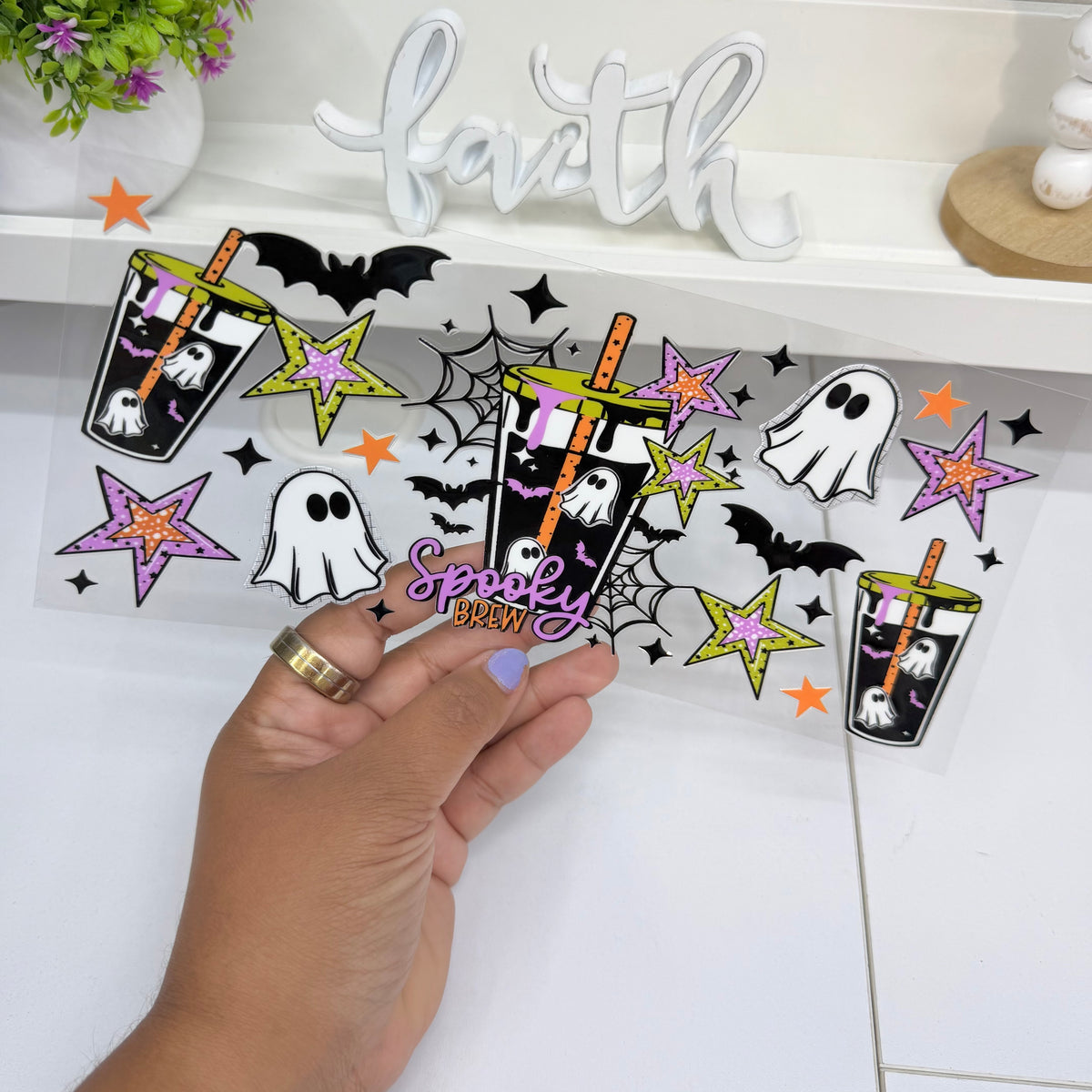 Spooky Brew | UV DTF