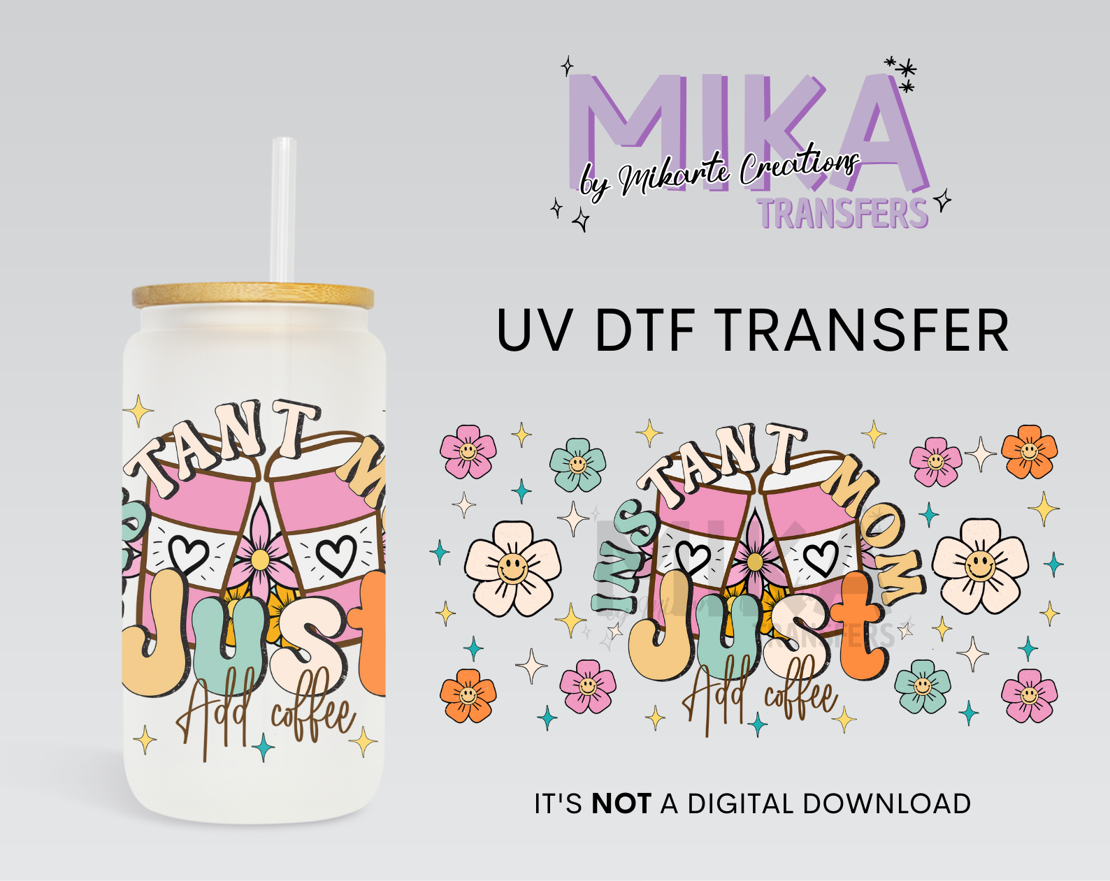 Instant Mom | UV DTF Wrap