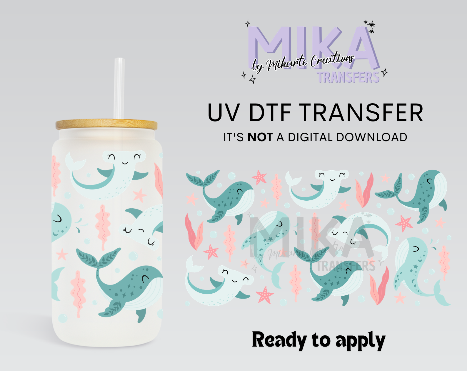 Sea Animals | UV DTF