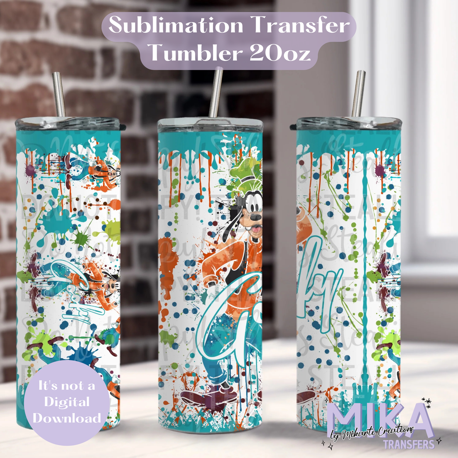 Gawrsh | Tumbler Sublimation Transfer