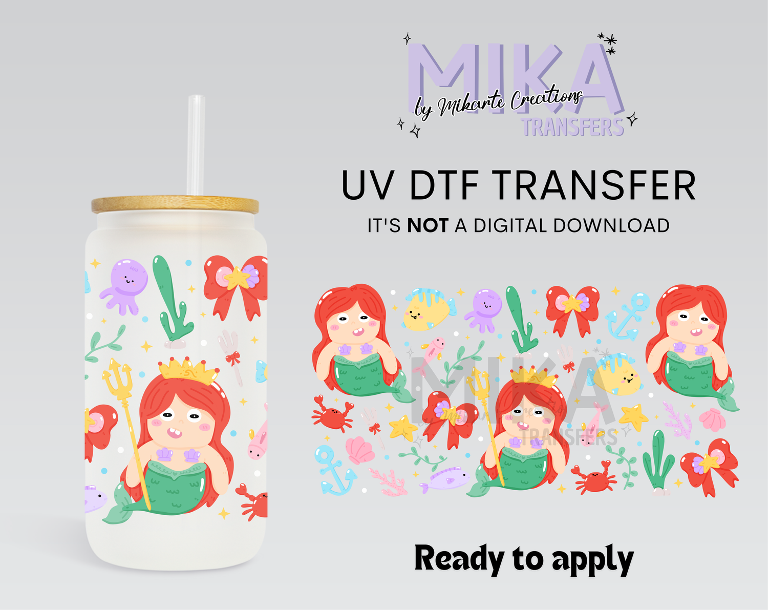 Mermaid | UV DTF