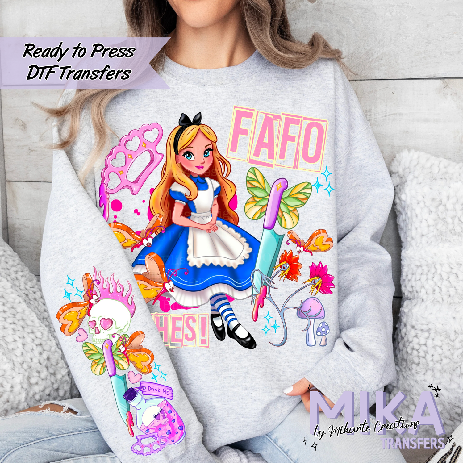 Alice FAFO | DTF Transfer