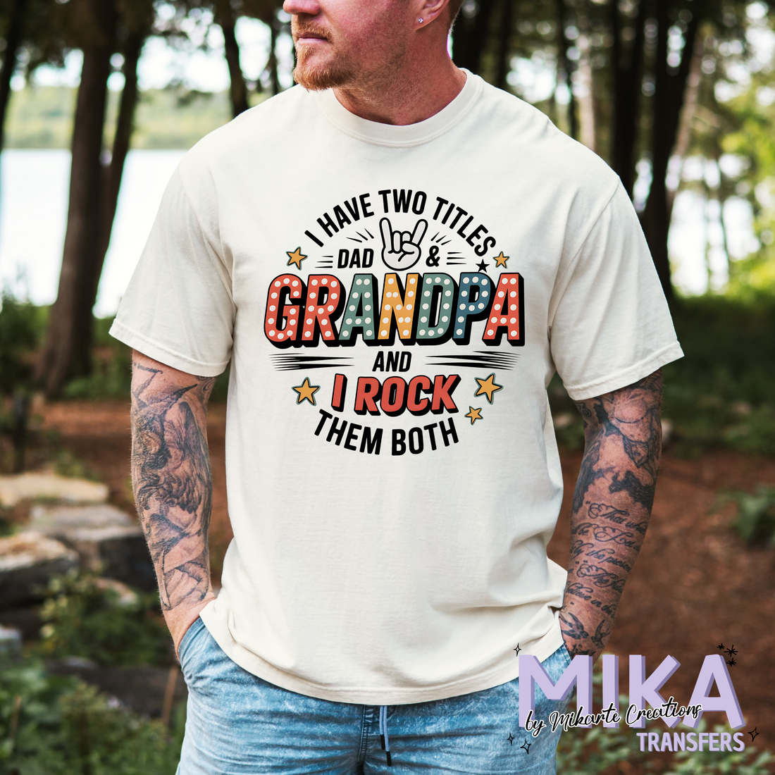 Dad and Grandpa | DTF Transfer