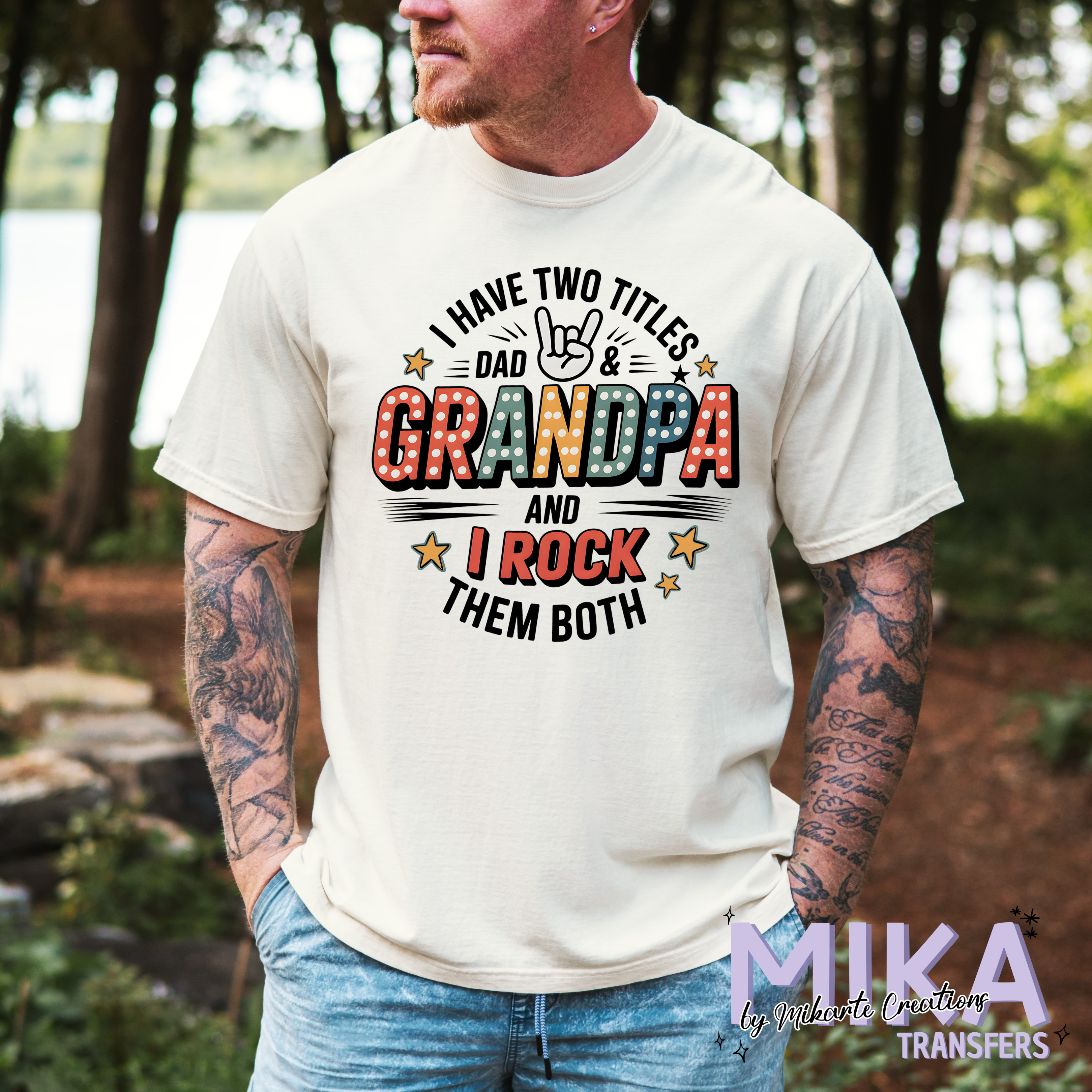 Dad and Grandpa | DTF Transfer
