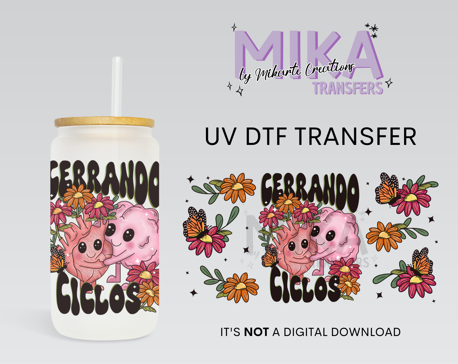 Cerrando Ciclos | UV DTF Wrap