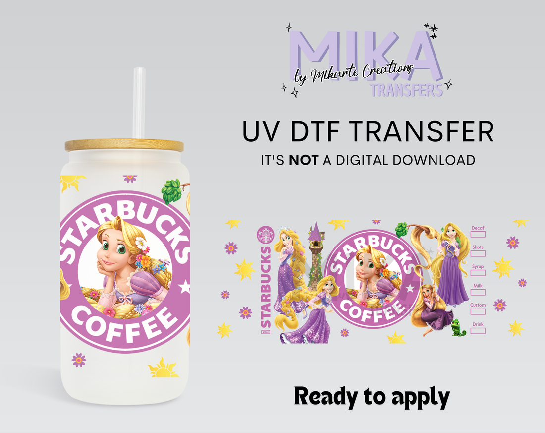Princess R | UV DTF