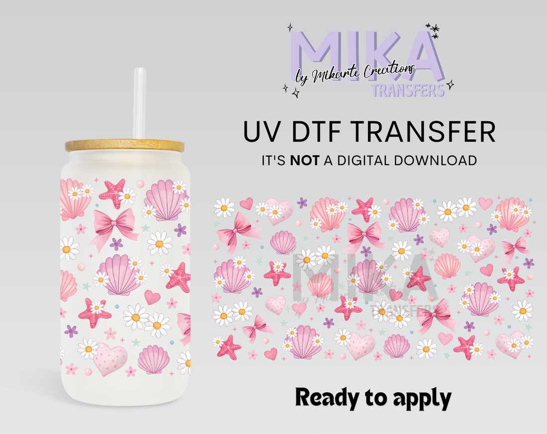 Coastal Coquette Daisy | UV DTF