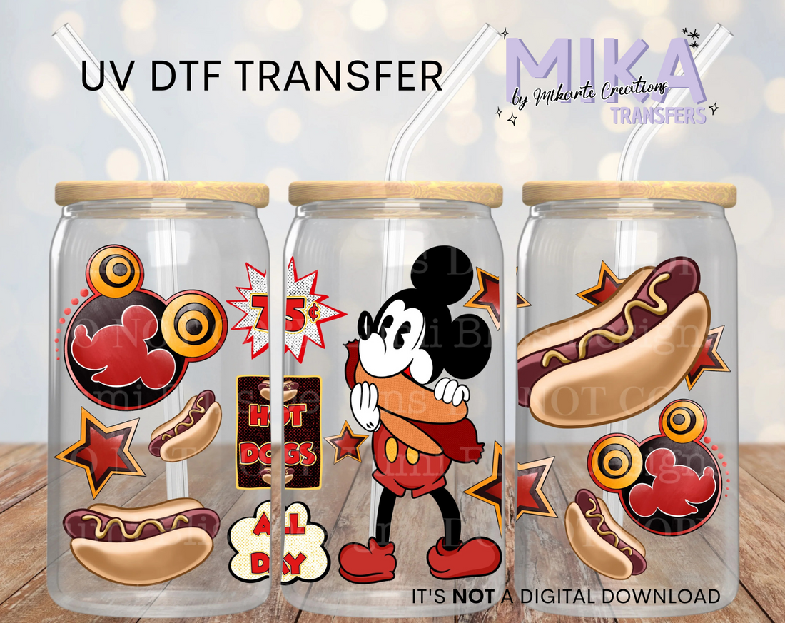 Vintage Mouse | UV DTF