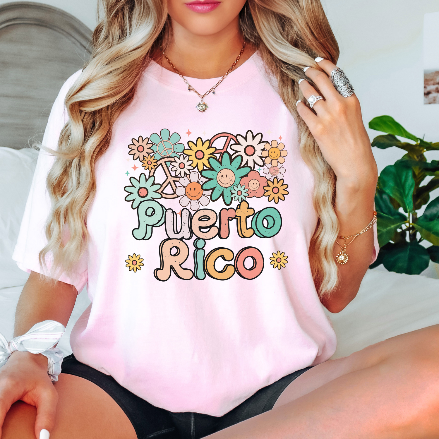 Puerto Rico Flower | Full Color Transfer