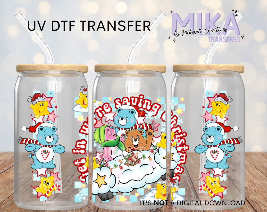 Christmas Care Bear | UV DTF