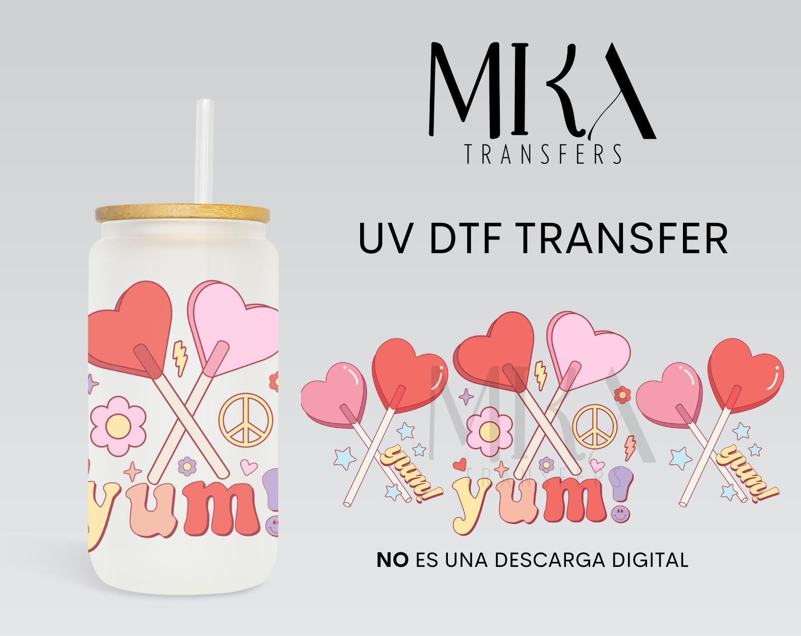 Yum Sugar | UV DTF Wrap