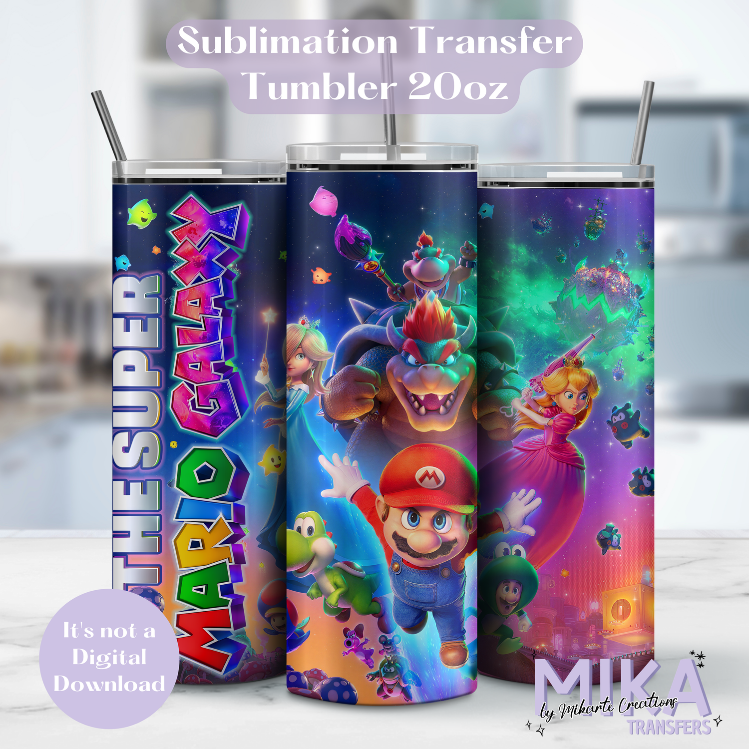 Súper MG | Tumbler Sublimation Transfer