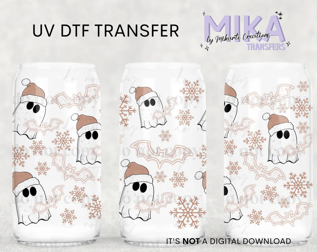 Santa Ghosts | UV DTF