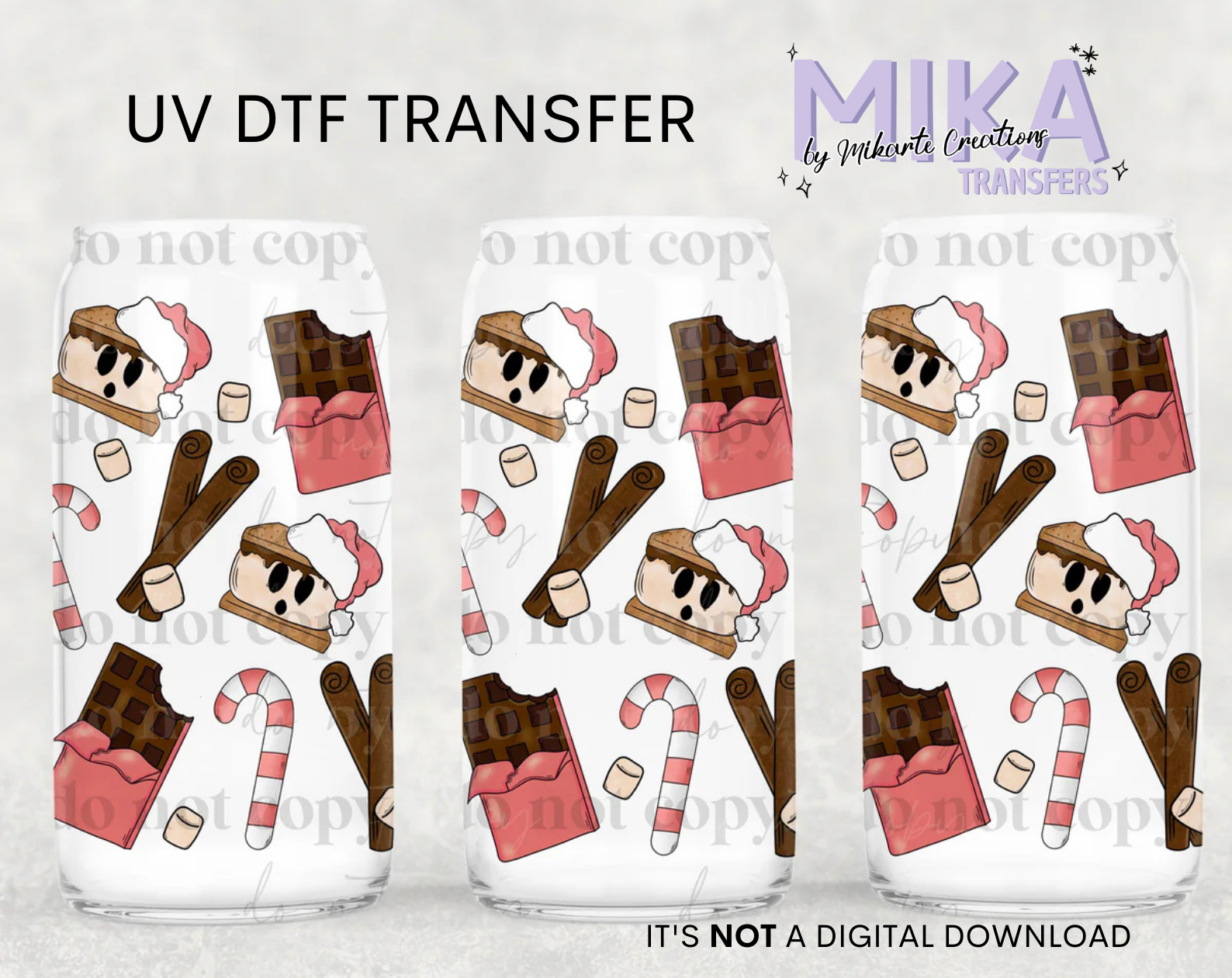 Santa S’more | UV DTF