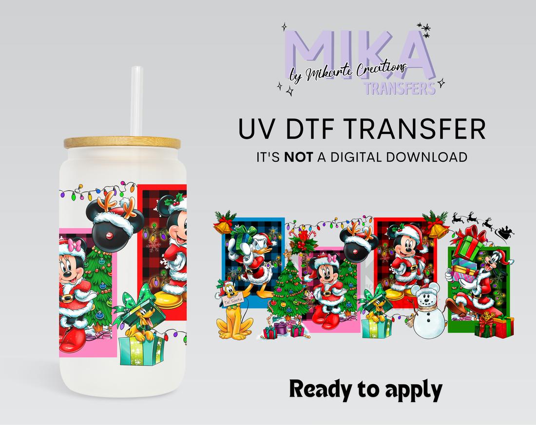 Christmas Movies Cartoon | UV DTF