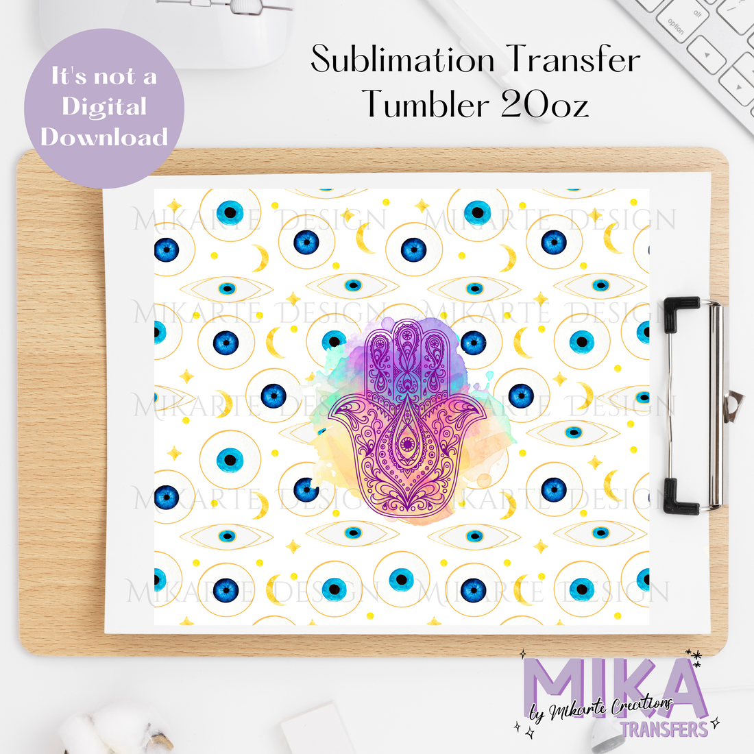 Hand | Tumbler Sublimation Transfer