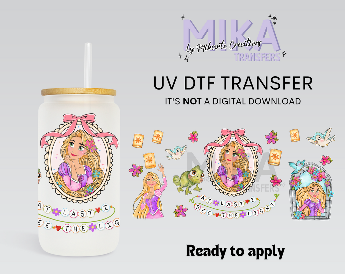 At Last I See The Light | UV DTF