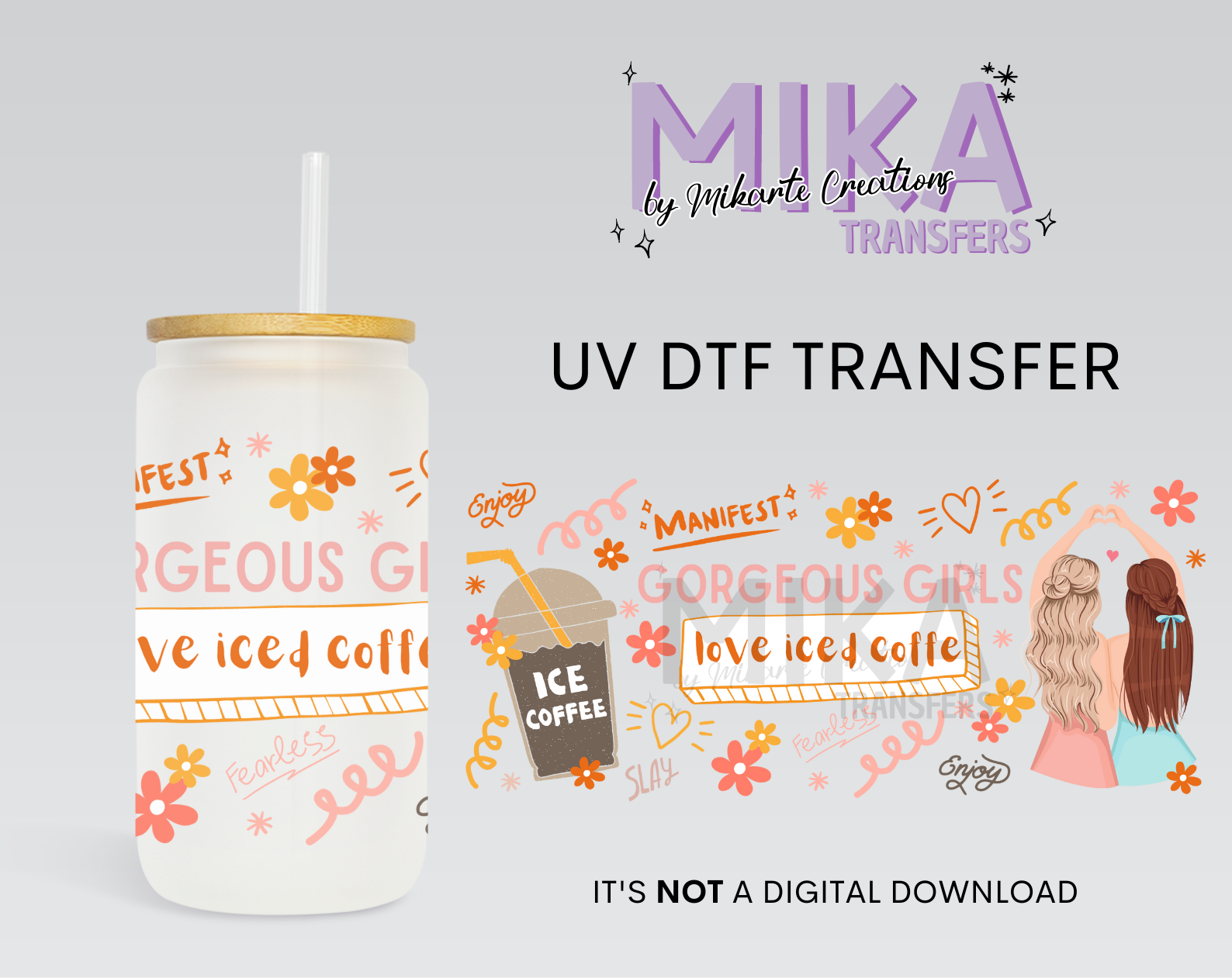 Gorgeous Girls | UV DTF Wrap