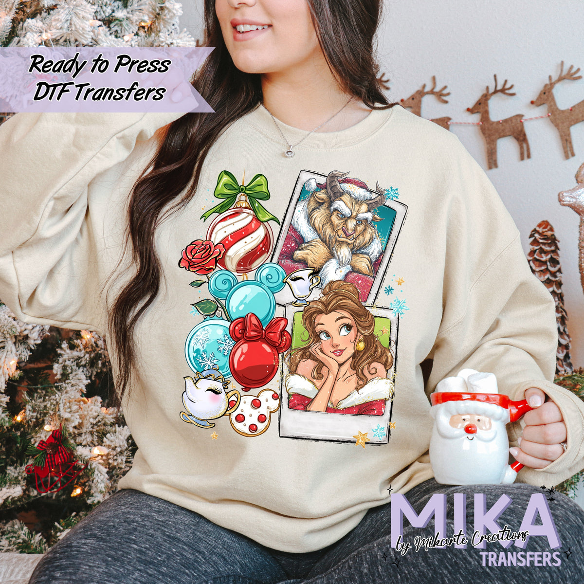Beauty Christmas | DTF transfers