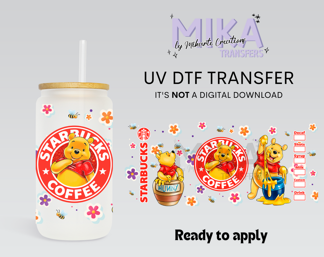 Coffee Bear | UV DTF