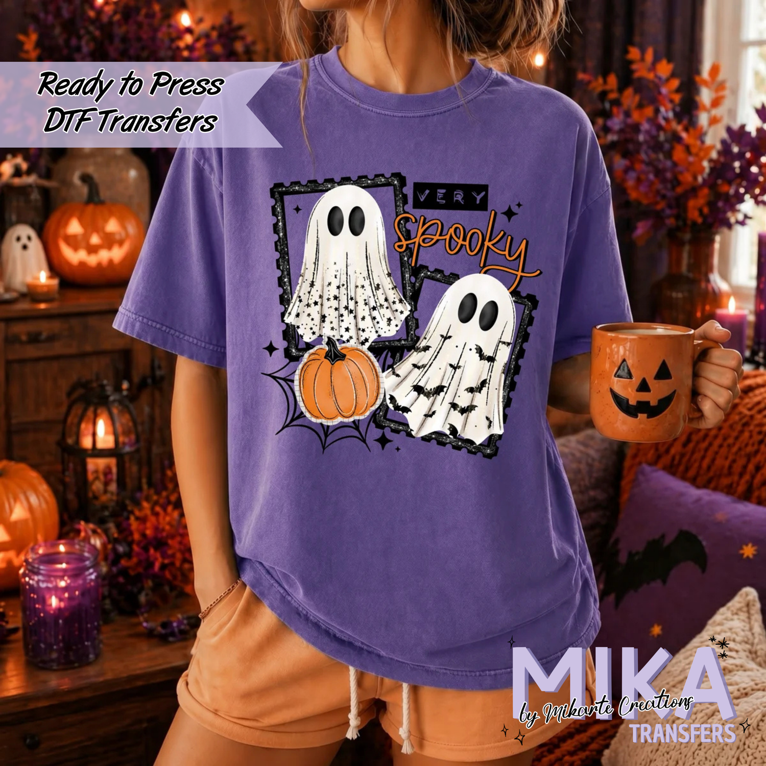 Very Spooky Ghosts | DTF Transfer