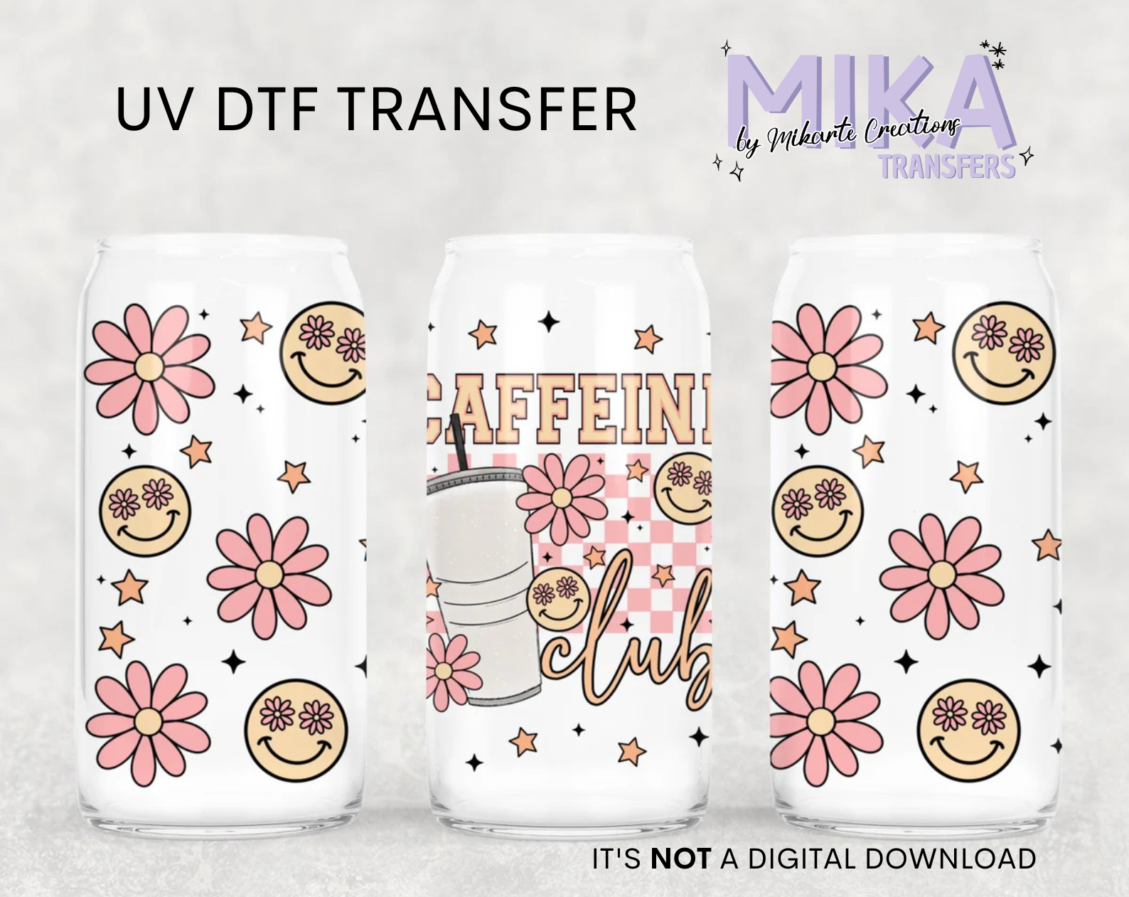 Caffeine Club | UV DTF