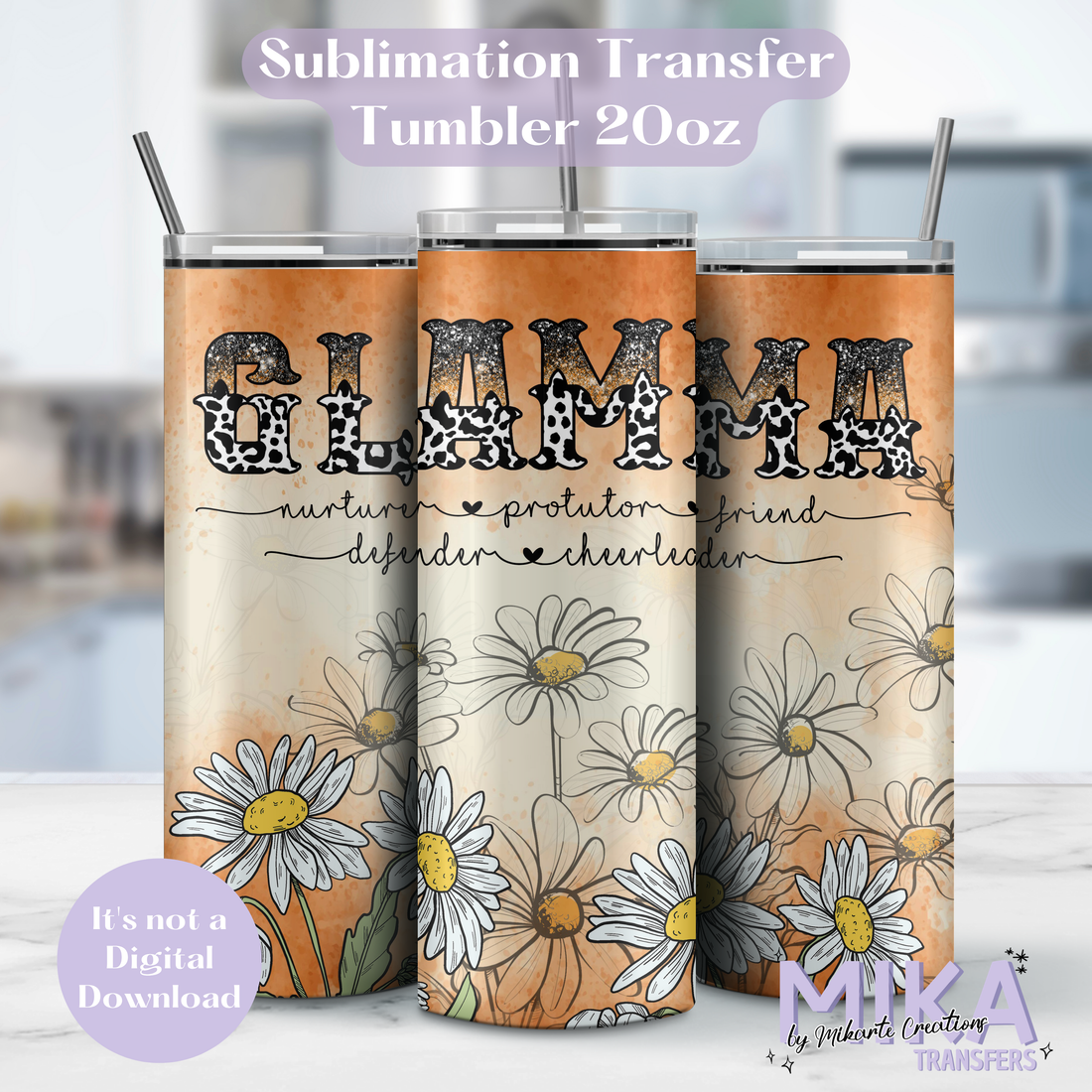 Glamma | Tumbler Sublimation Transfer