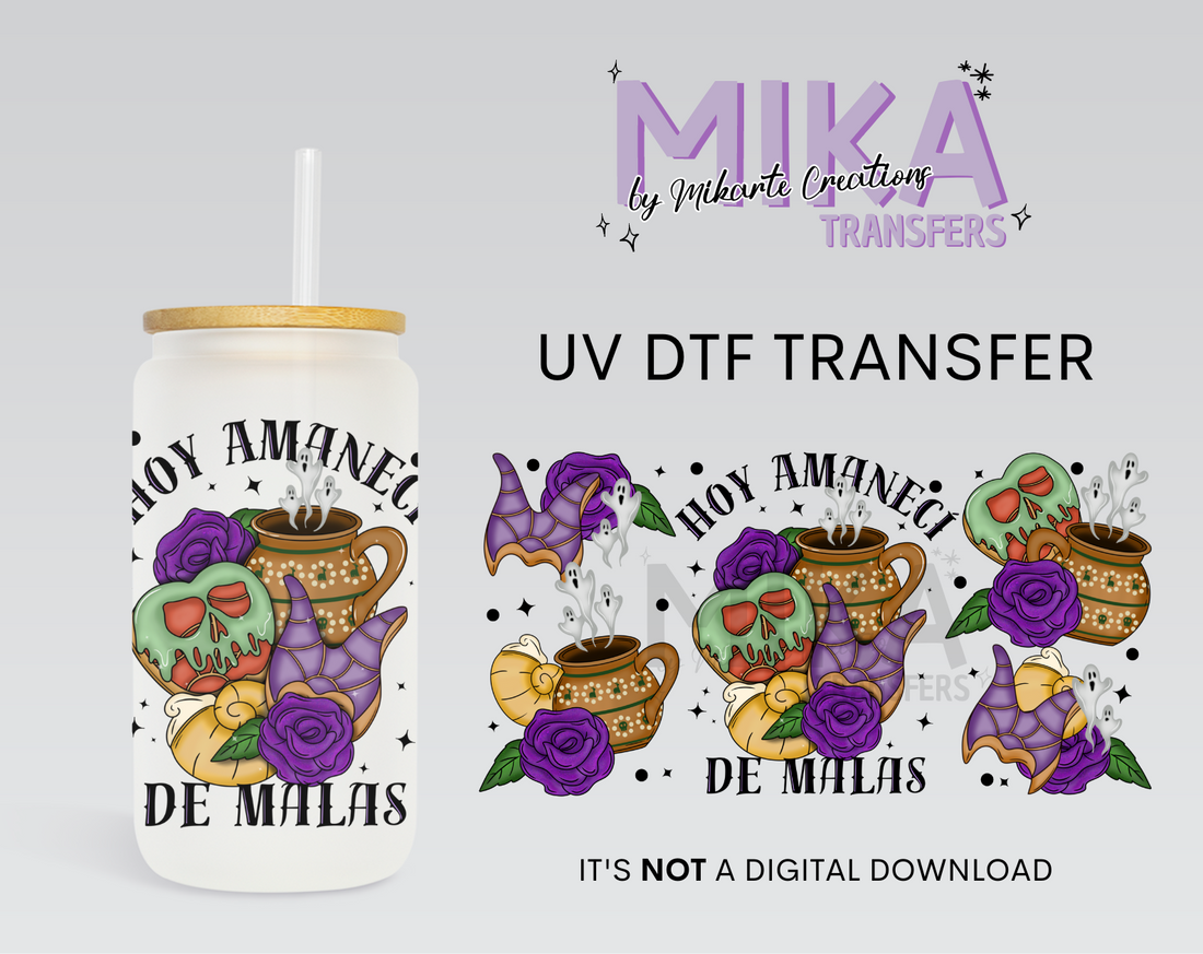 De Malas | UV DTF Wrap