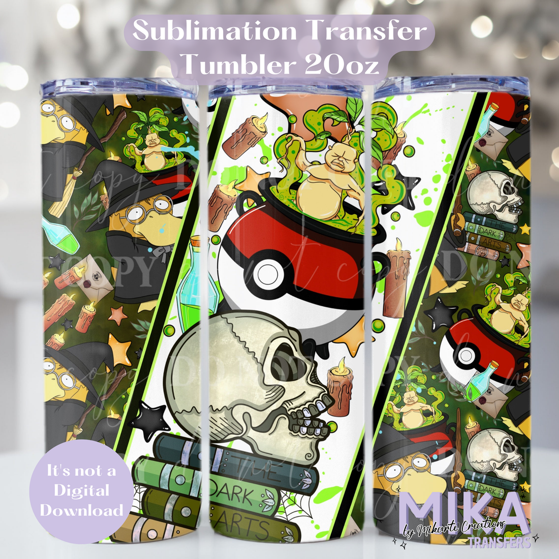 HP Psy | Tumbler Sublimation Transfer