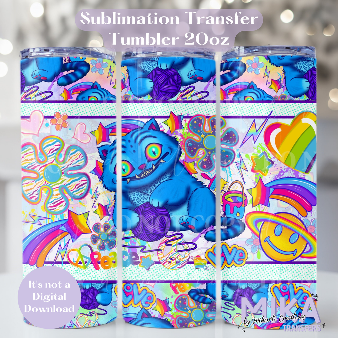 Derp LF | Tumbler Sublimation Transfer