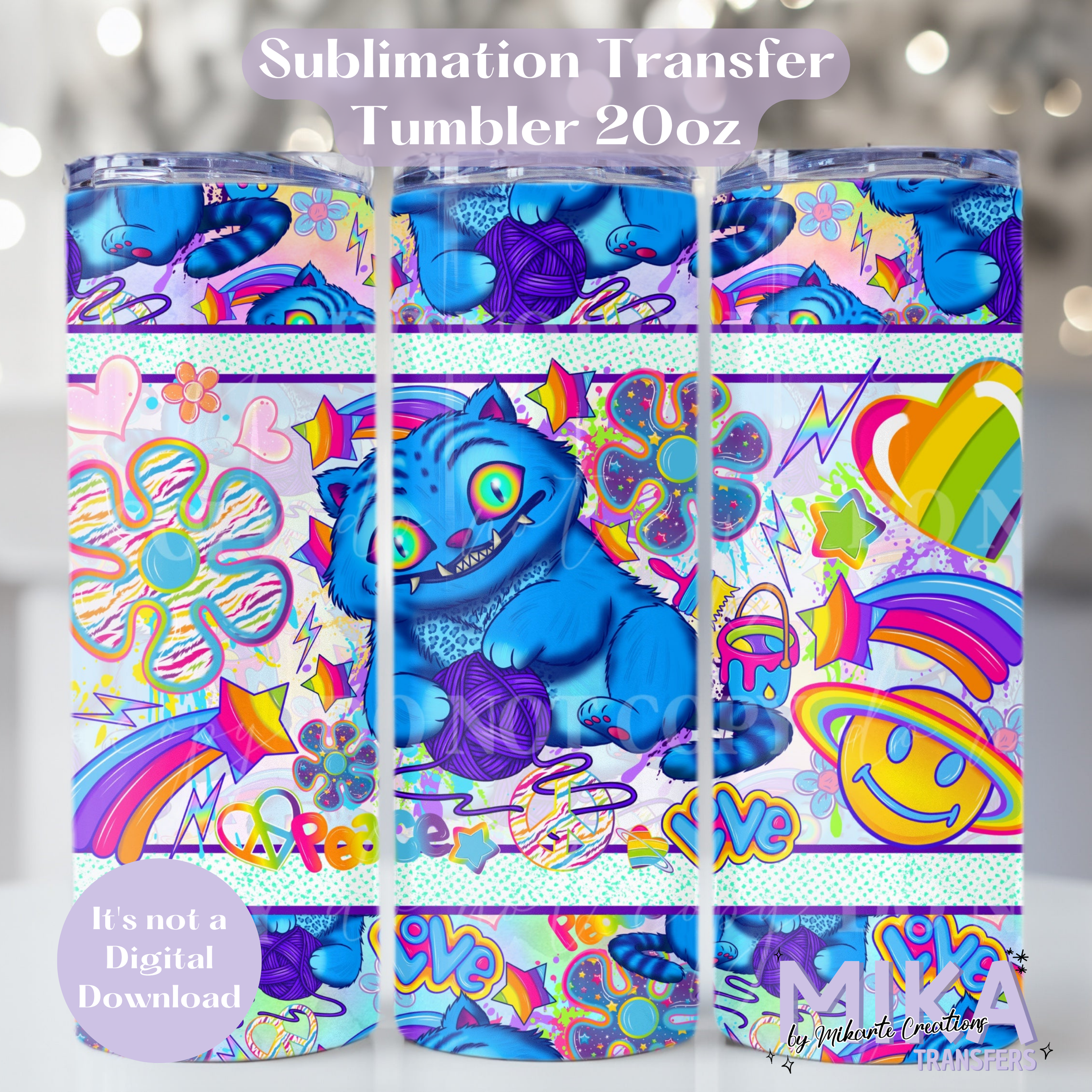 Derp LF | Tumbler Sublimation Transfer