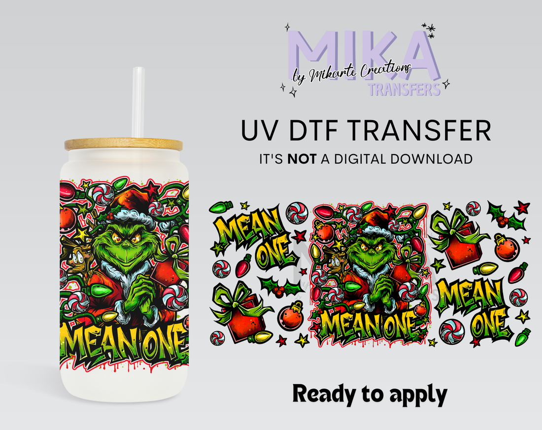 Mean One | UV DTF