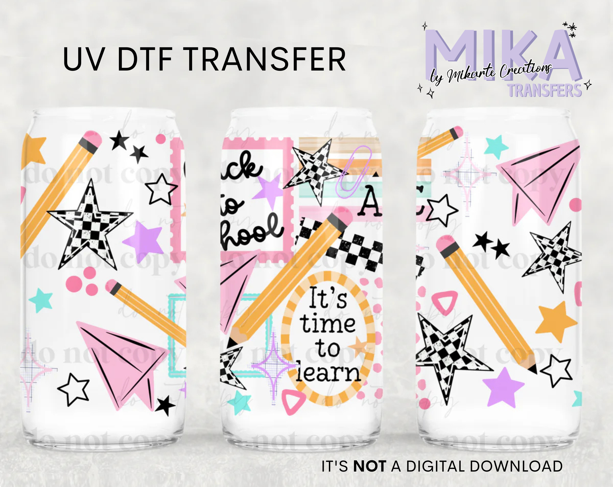 Back To School | UV DTF