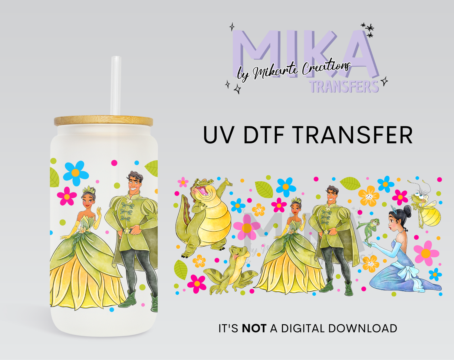 Princess T | UV DTF Wrap