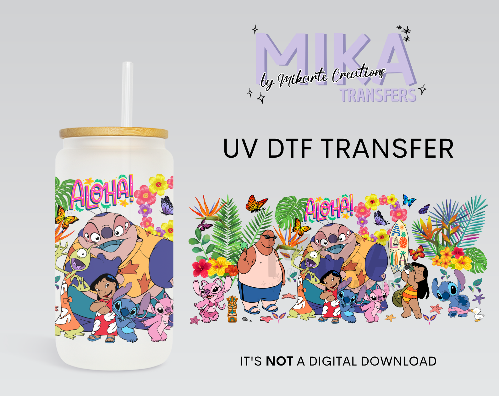 Aloha | UV DTF Wrap