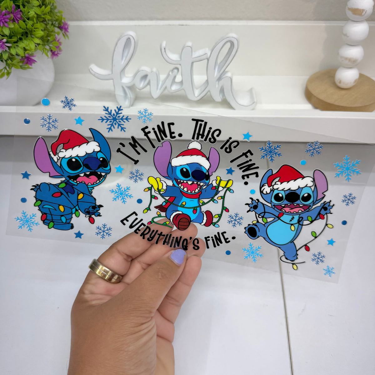 Alien Christmas | UV DTF